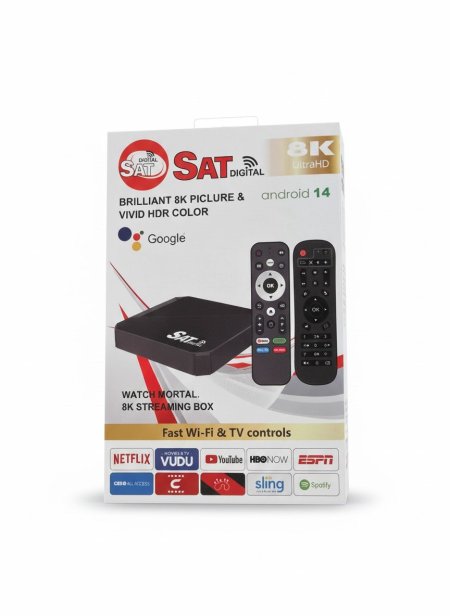 SAT Reciver 2GB 16GB 8K